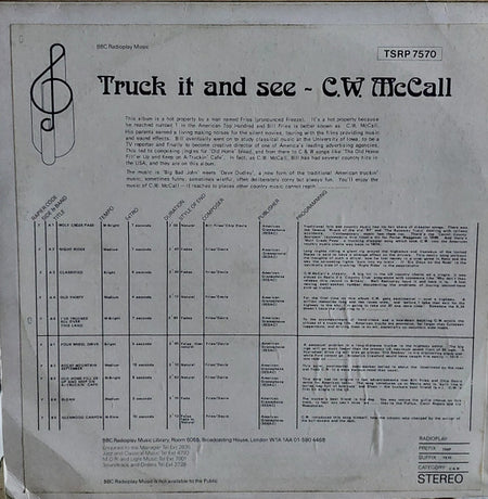 C.W. McCall : Wolf Creek Pass (LP)