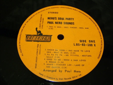 Paul Nero : Nero's Soul Party (LP)