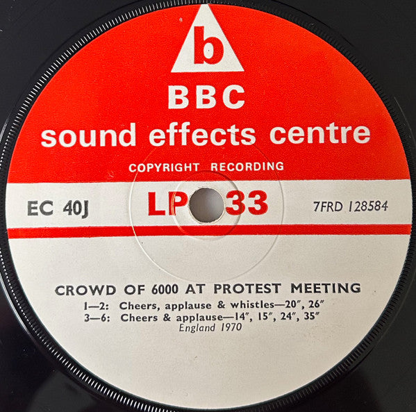No Artist : Crowd Of 6000 At Protest Meeting (7")