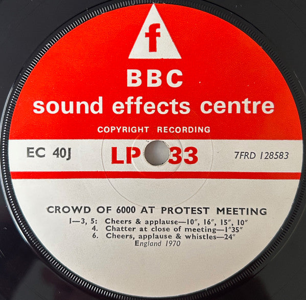 No Artist : Crowd Of 6000 At Protest Meeting (7")