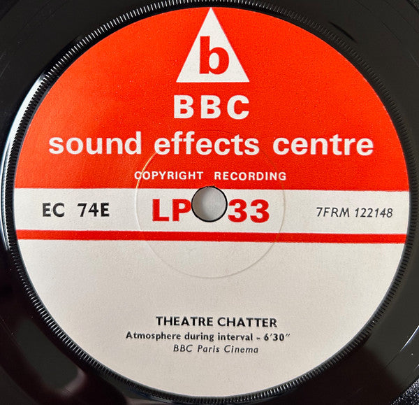 No Artist : Theatre Chatter (7")