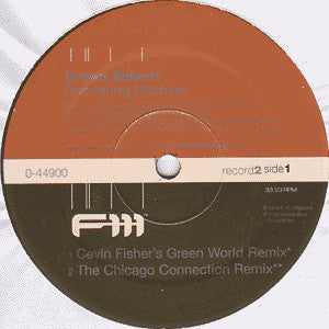 Green Velvet : Answering Machine (2x12")