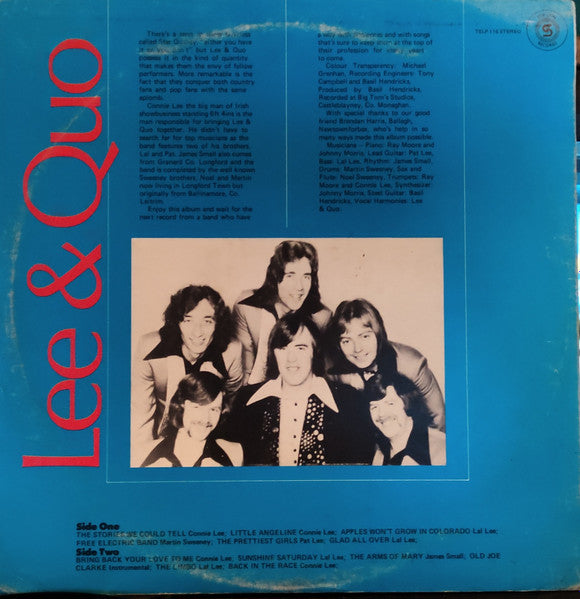 Connie Lee & Quo (8) : Lee & Quo (LP)
