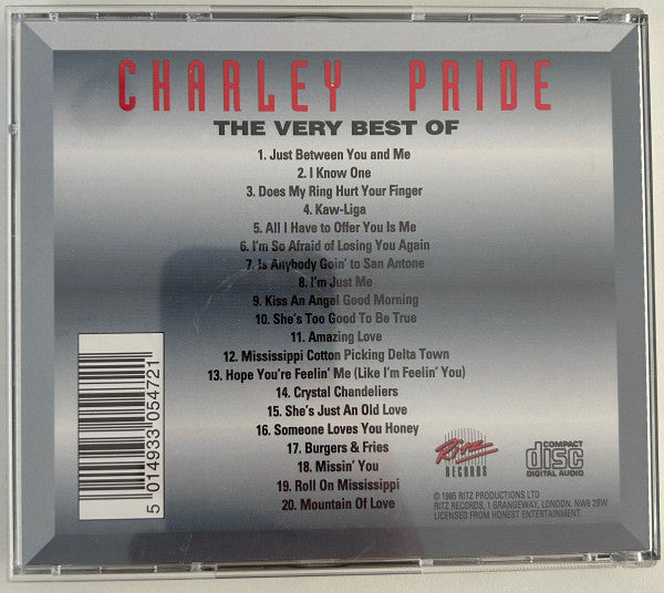 Charley Pride : The Very Best Of (CD, Album, Comp)