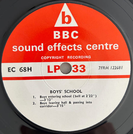 No Artist : Boys' School  (7")
