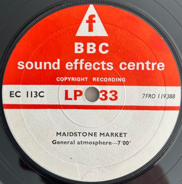 No Artist : Maidstone Market / Pontypridd Market  (7")