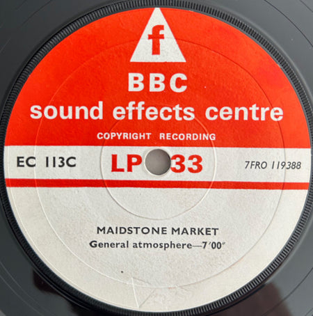 No Artist : Maidstone Market / Pontypridd Market  (7")