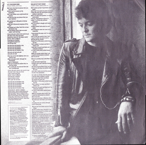 Rodney Crowell : Street Language (LP, Album)