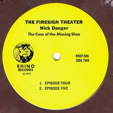 The Firesign Theatre : Nick Danger: The Case Of The Missing Shoe (LP, Album, mar)