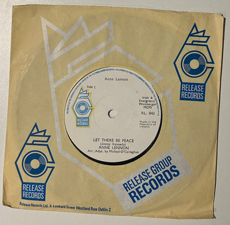 Anne Lennon : Let There Be Peace (7")