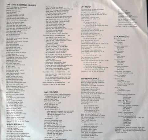 Up With People : Time For The Music (LP, Album)