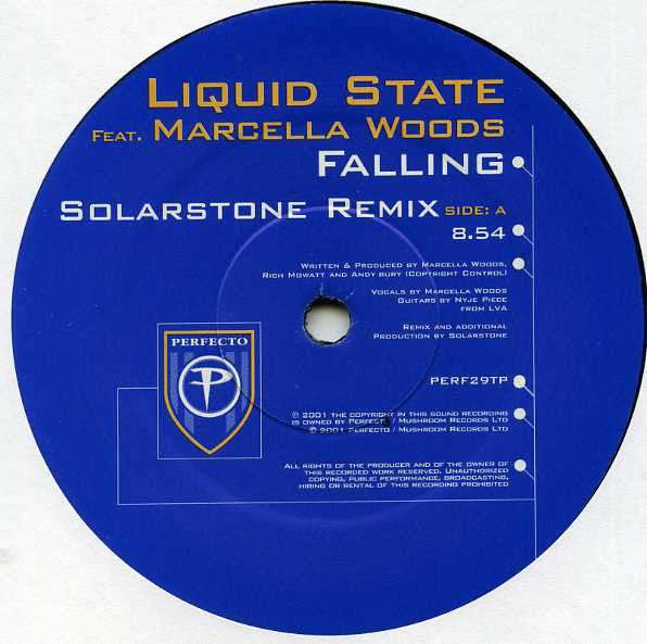 Liquid State Feat. Marcella Woods : Falling (2x12")