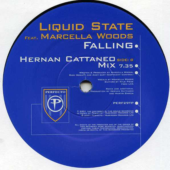 Liquid State Feat. Marcella Woods : Falling (2x12")