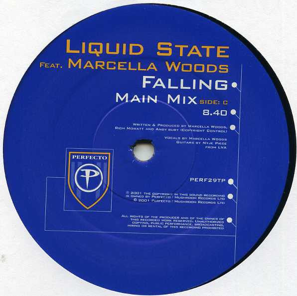 Liquid State Feat. Marcella Woods : Falling (2x12")