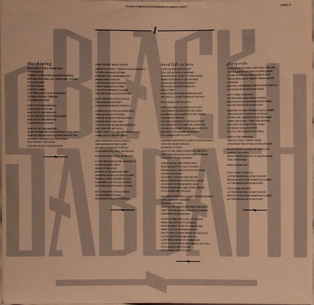 Black Sabbath : The Eternal Idol (LP, Album)