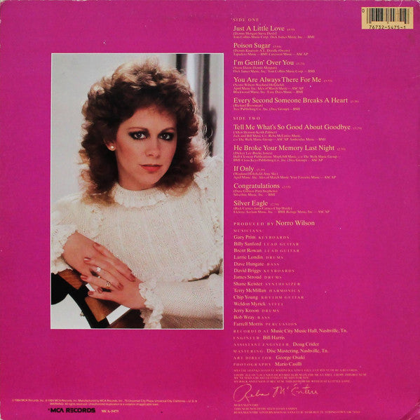 Reba McEntire : Just A Little Love (LP, Album)