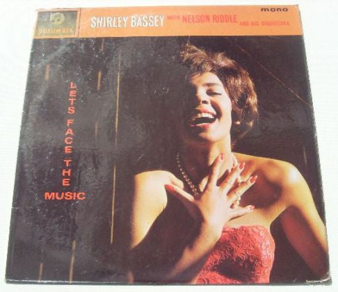 Shirley Bassey With Nelson Riddle And His Orchestra : Let's Face The Music (LP, Album, Mono, RE)