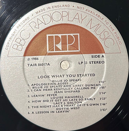 Various : Look What You Started (LP, Comp)