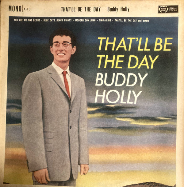 Buddy Holly : That'll Be The Day (LP, Album, Mono)