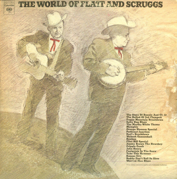 Flatt & Scruggs : The World Of Flatt And Scruggs (2xLP, Comp)