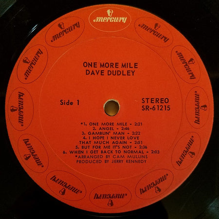 Dave Dudley : One More Mile (LP, Album)