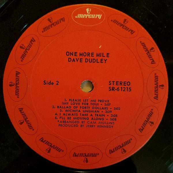 Dave Dudley : One More Mile (LP, Album)
