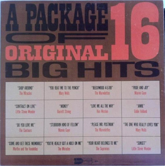 Various : A Package Of Original 16 Big Hits (LP, Comp, Mono, Roc)