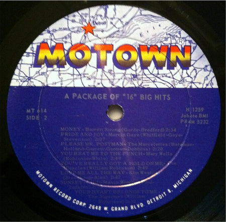 Various : A Package Of Original 16 Big Hits (LP, Comp, Mono, Roc)