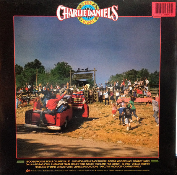 The Charlie Daniels Band : Homesick Heroes (LP, Album, Car)
