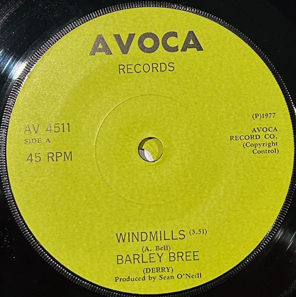 Barley Bree : Windmills (7", Single)