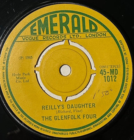 The Glenfolk : Reilly's Daughter (7", Single)