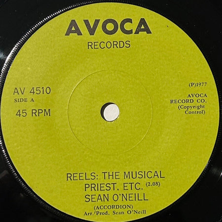Sean O'Neill (5) : Reels: The Musical Priest Etc.  (7", Single)