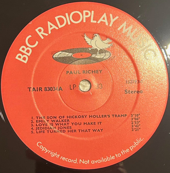 Paul Richey : The Devil Inside (LP)