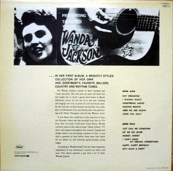 Wanda Jackson : Wanda Jackson (LP, Album, Mono, RE)