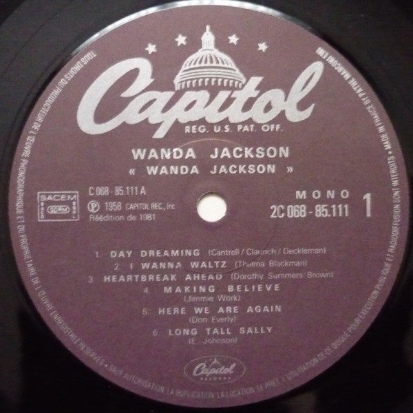Wanda Jackson : Wanda Jackson (LP, Album, Mono, RE)