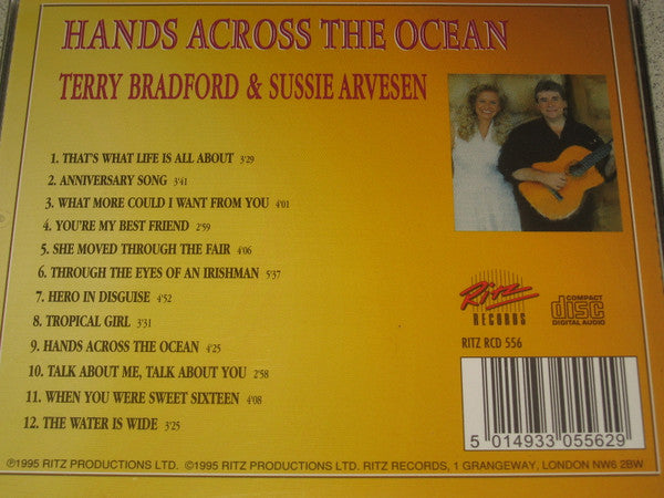 Terry Bradford (3) & Sussie Arvesen : Hands Across The Ocean (CD, Album)