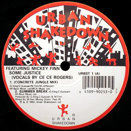 Urban Shakedown Featuring Micky Finn : Some Justice (12")