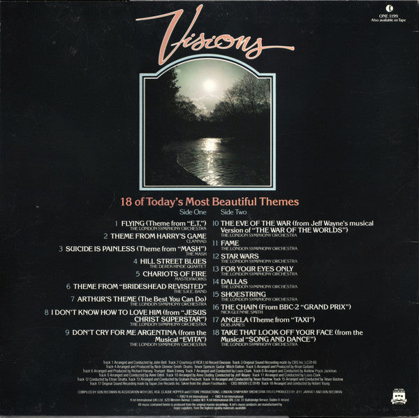 Various : Visions (LP, Comp)
