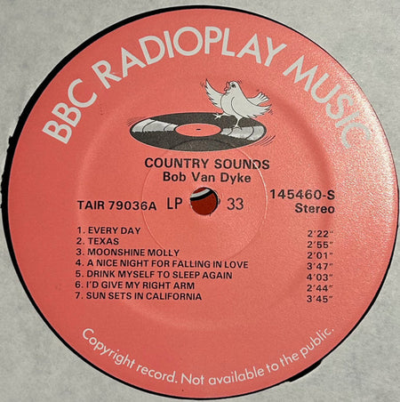 Bob Van Dyke : Another...Van Dyke / Country Sounds (LP)