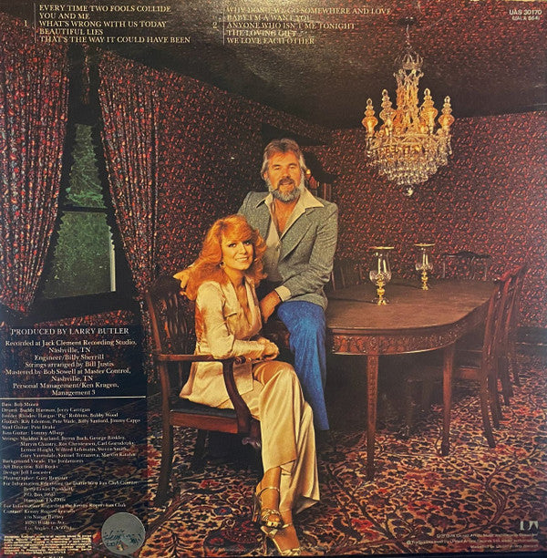 Kenny Rogers & Dottie West : Every Time Two Fools Collide (LP, Album)