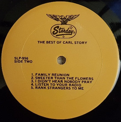 Carl Story : The Best Of Carl Story (LP, Album, Comp, RE)