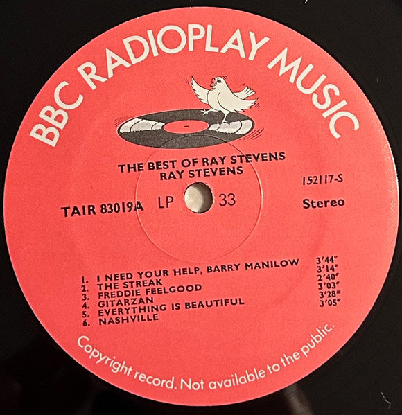 Ray Stevens : The Best Of Ray Stevens (LP, Comp)