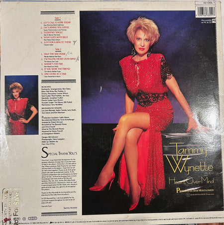 Tammy Wynette : Heart Over Mind (LP)