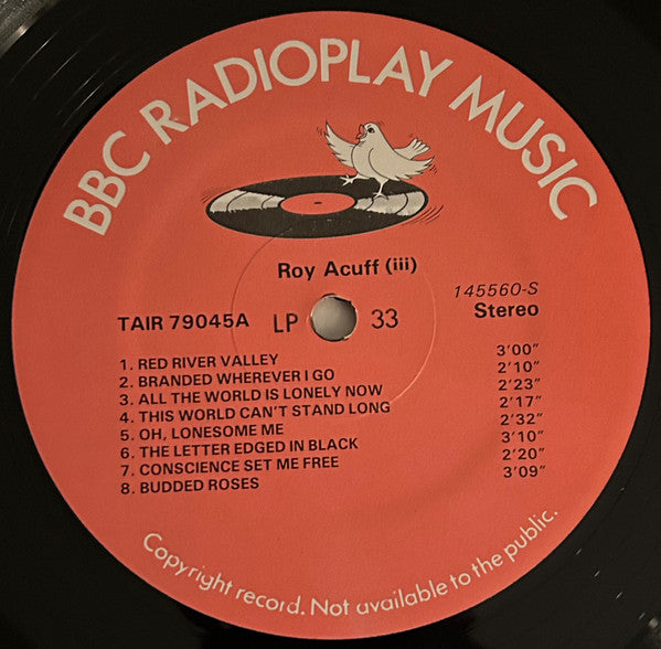 Roy Acuff And His Smoky Mountain Boys : Roy Acuff III (LP, Album)