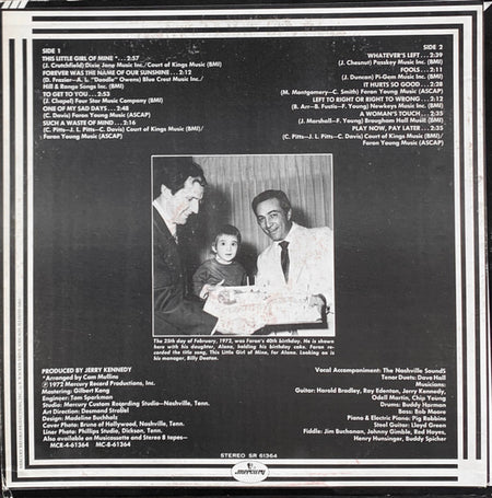 Faron Young : Faron Young Sings This Little Girl Of Mine (LP, Album)