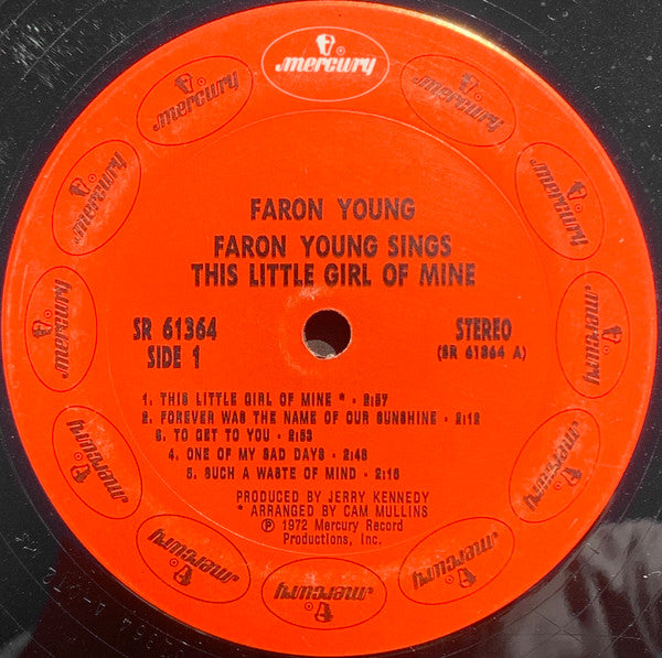 Faron Young : Faron Young Sings This Little Girl Of Mine (LP, Album)