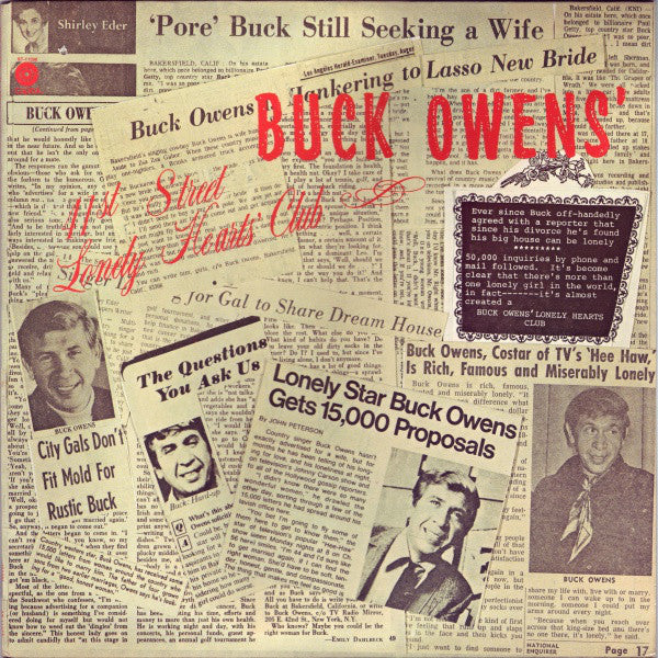 Buck Owens : 41st Street Lonely Hearts' Club / Weekend Daddy (LP, Album)