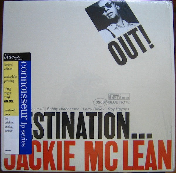 Jackie McLean : Destination... Out! (LP, Album, Ltd, RE, RM, 180)