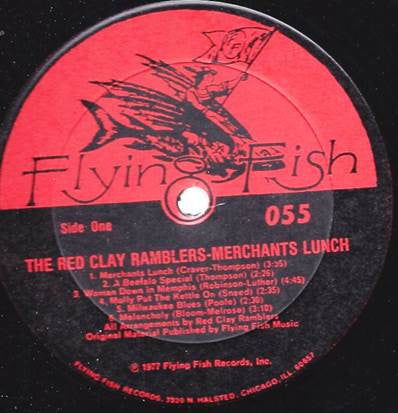 The Red Clay Ramblers : Merchants Lunch (LP, Album, All)