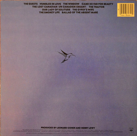 Leonard Cohen : Recent Songs (LP, Album, Ter)